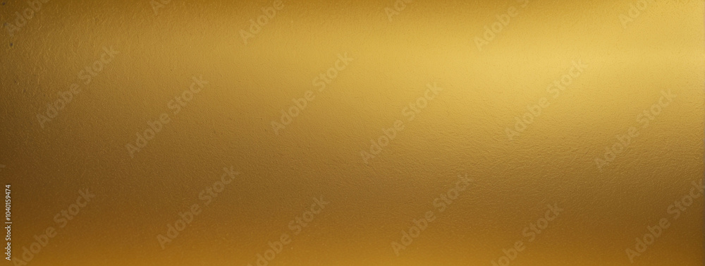 Golden metallic texture in a panoramic view creating a luxurious backdrop Golden metallic texture in a panoramic view creating a luxurious backdrop