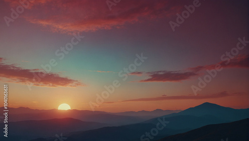 Colorful gradient background, copy space