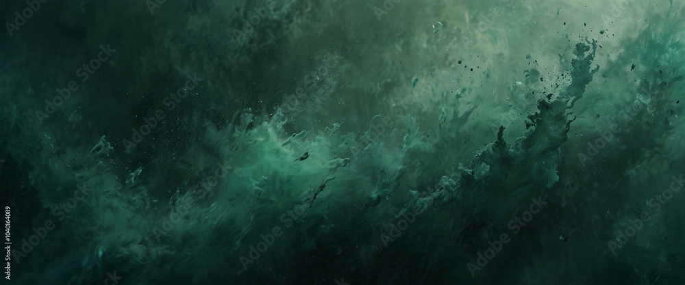 Green background, banner Green background, banner
