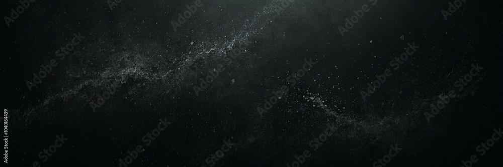 Elegant Black Banner for Christmas Themes Elegant Black Banner for Christmas Themes