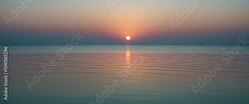 Colorful soft gradient background, panorama, copy space for text