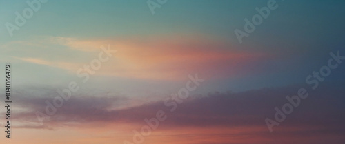 Soft gradient background, panorama, copy space for text