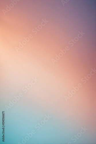 Soft gradient background in pastel hues, copy space