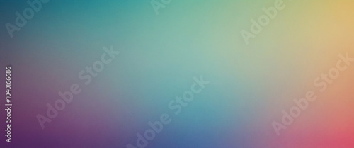Colorful soft gradient background, panorama, copy space for text