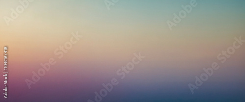 Pastel gradient background, panorama, copy space for text