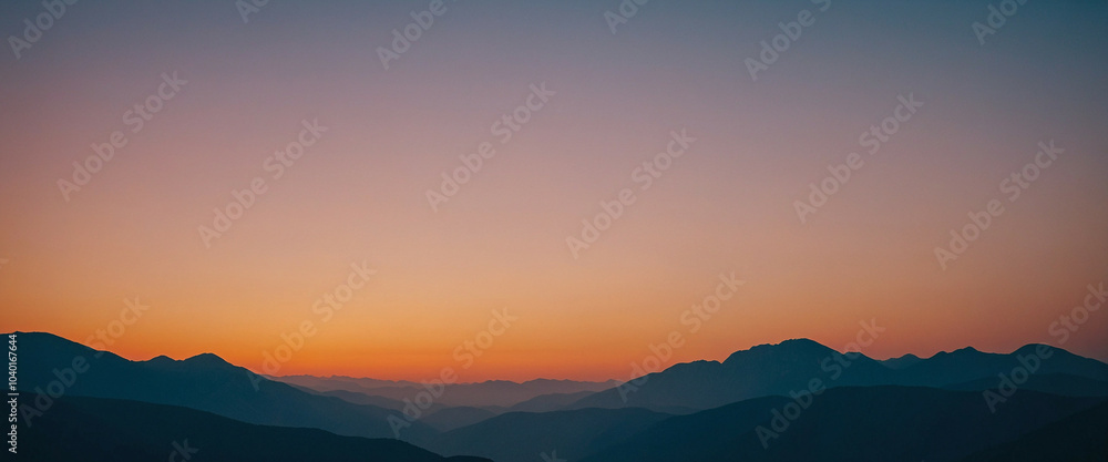 Fototapeta premium gradient background, panorama, copy space for text