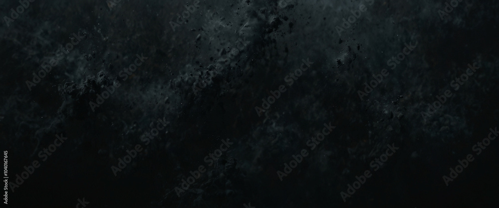 Fototapeta premium Black abstract background, banner