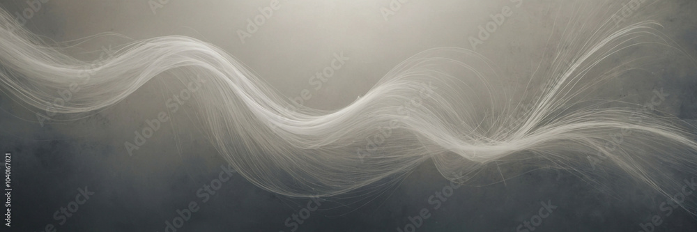 Naklejka premium Festive White Background, A Christmas Banner