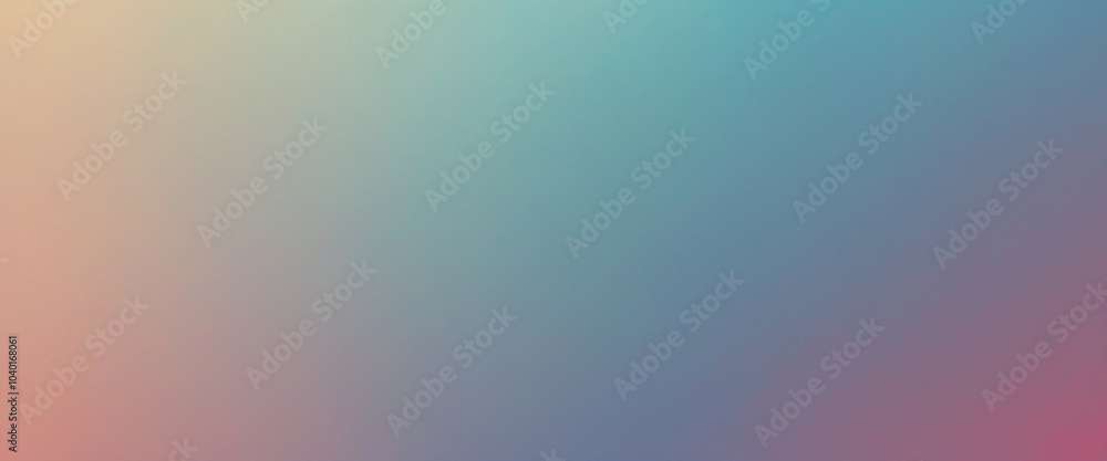 Obraz premium Soft gradient background in pastel hues, panorama, copy space