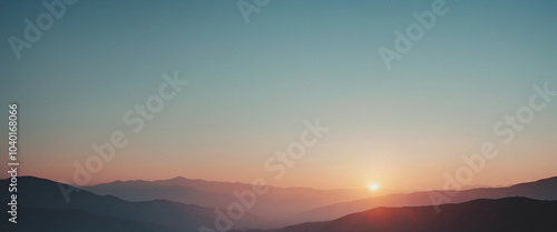 Soft gradient background, copy space