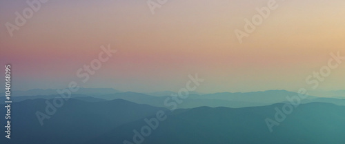 Soft gradient background, panorama, copy space for text