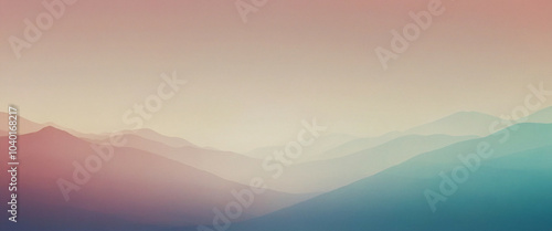 Soft gradient background, panorama, copy space for text