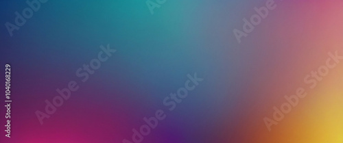 Colorful gradient background, panorama, copy space for text
