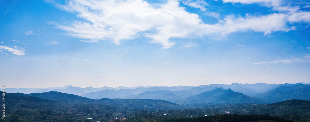 Fototapeta premium clouds over the mountains