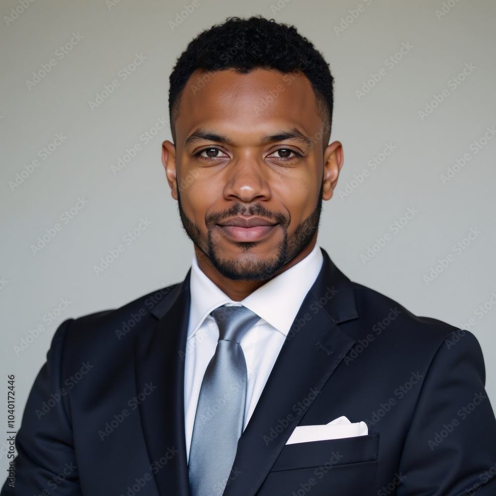 Portrait of an African American Businessman Portrait of an African American Businessman