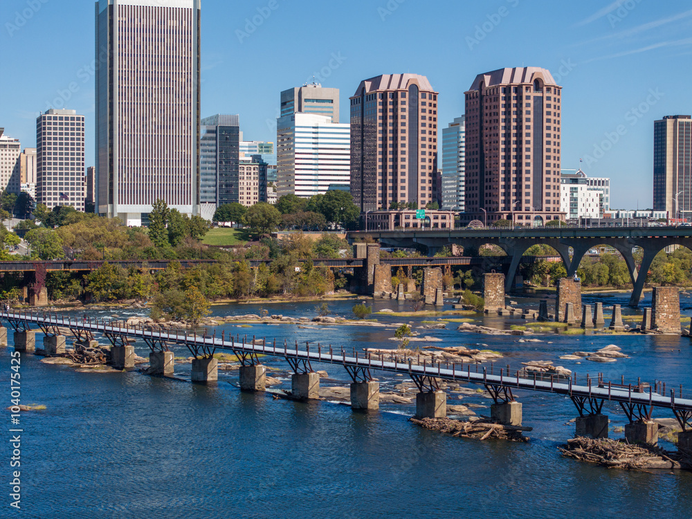 Obraz premium Richmond Virginia Cityscape