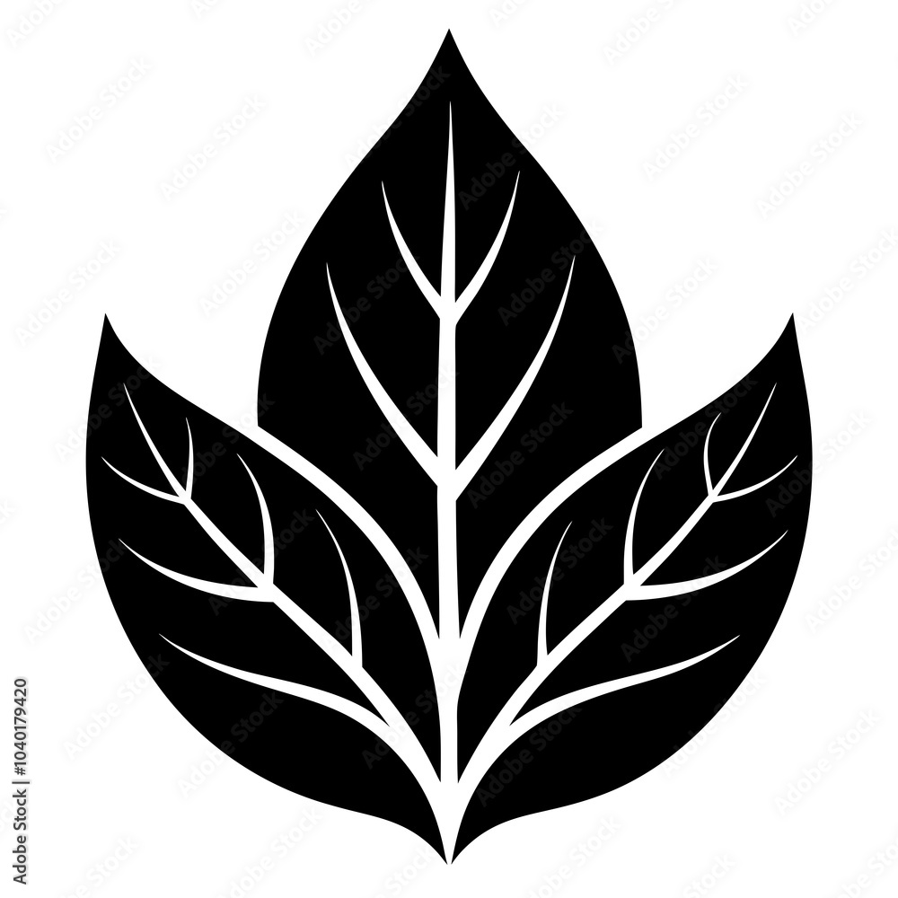 leaf-silhouette-icon-logo-vector-art-illustration leaf-silhouette-icon-logo-vector-art-illustration