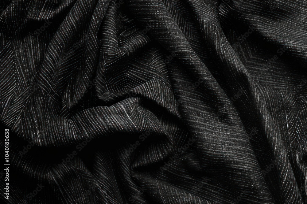 Black jean clothing apparel coat. Black jean clothing apparel coat.
