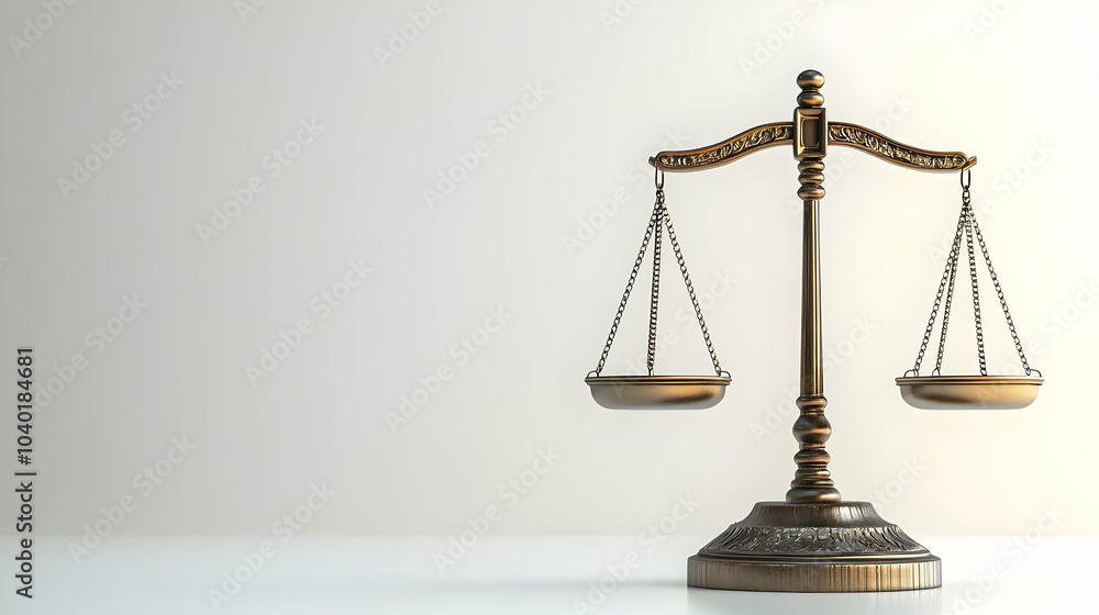 3D Plain Scale Balancing Equal Weights Glossy White Background Copy Space Community Growth Symbolize Compromise ESG Business Negotiations Icon Isolated 3D Plain Scale Balancing Equal Weights Glossy White Background Copy Space Community Growth Symbolize Compromise ESG Business Negotiations Icon Isolated