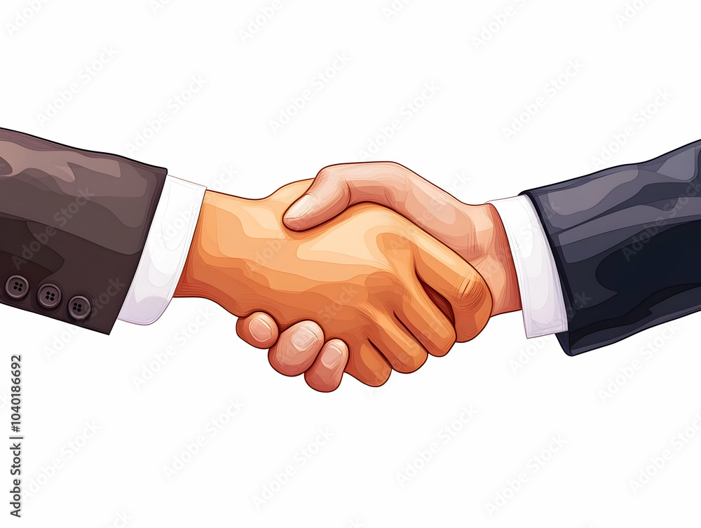 Flat Glossy Hands Shaking Concept Vector Illustration for ESG Partnership Approval Agreement Collaboration with Copy Space for Business Negotiations in Smart Professional Tone Flat Glossy Hands Shaking Concept Vector Illustration for ESG Partnership Approval Agreement Collaboration with Copy Space for Business Negotiations in Smart Professional Tone