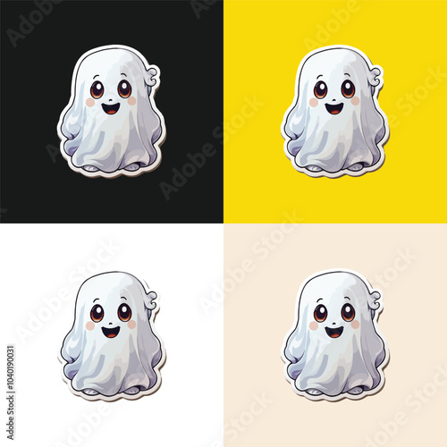 Monster cartoon vector logo design icon