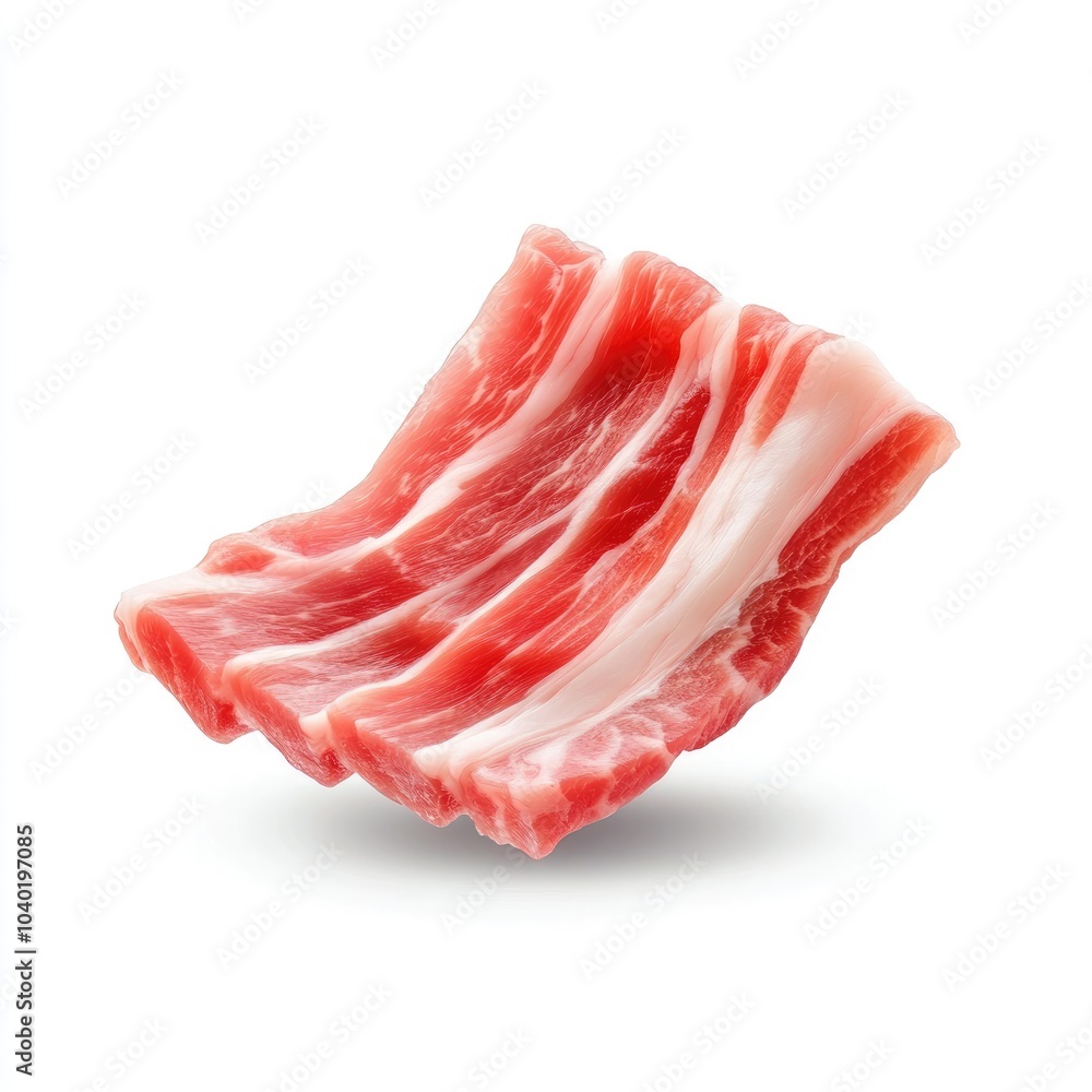 Fresh Pork Ear in Realistic and Detailed Photography Fresh Pork Ear in Realistic and Detailed Photography