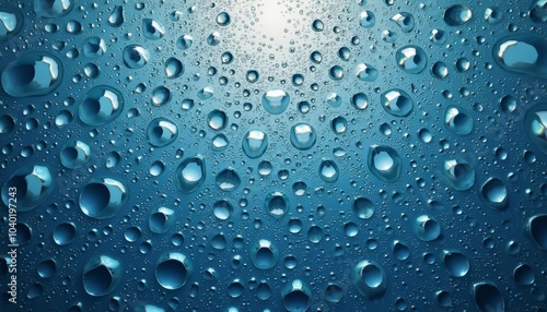 Wallpaper Mural  Raindrops on a window a symphony of natures touch Torontodigital.ca