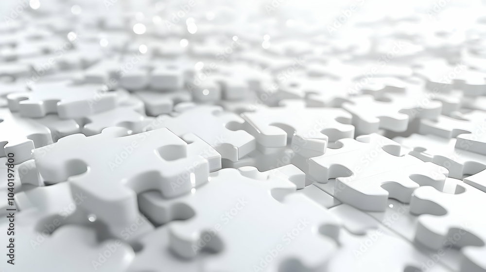 3D ESG Jigsaw Pieces Floating in White Space, Dolly Shot Revealing Ample Copy Space for Collaborative Solutions, Iconic Representation of Environmental, Social, Governance Concepts on Isolated Backgro 3D ESG Jigsaw Pieces Floating in White Space, Dolly Shot Revealing Ample Copy Space for Collaborative Solutions, Iconic Representation of Environmental, Social, Governance Concepts on Isolated Backgro
