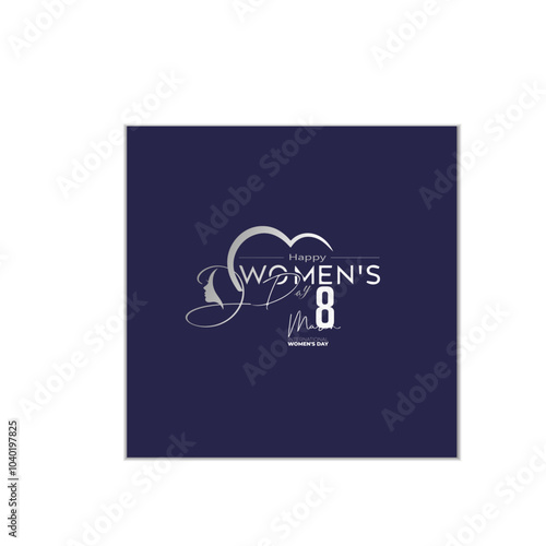 Happy womens day social media post design