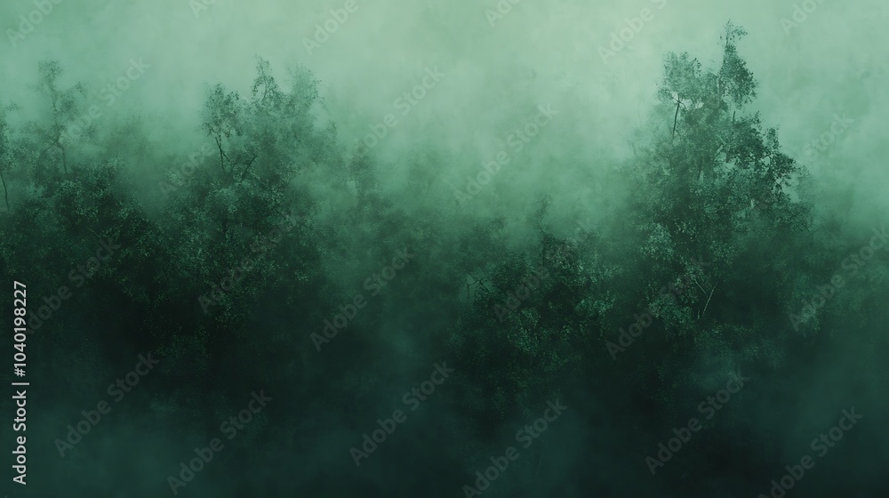 Deep forest green grainy gradient backdrop with noise texture for banner or header Deep forest green grainy gradient backdrop with noise texture for banner or header