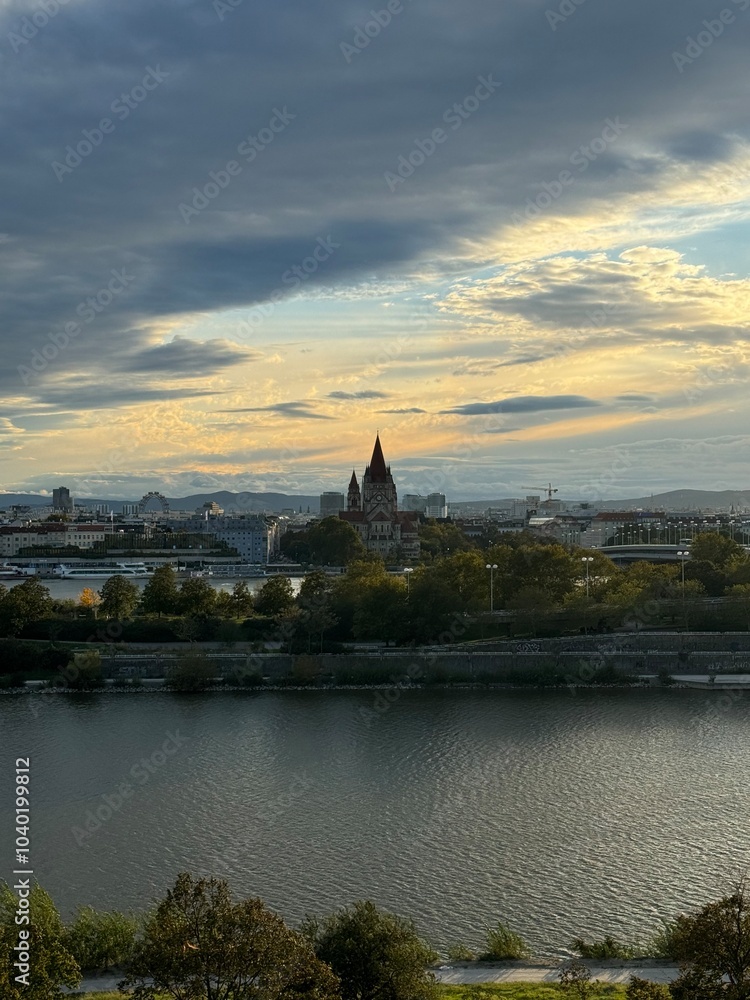 Naklejka premium notre dame cathedral