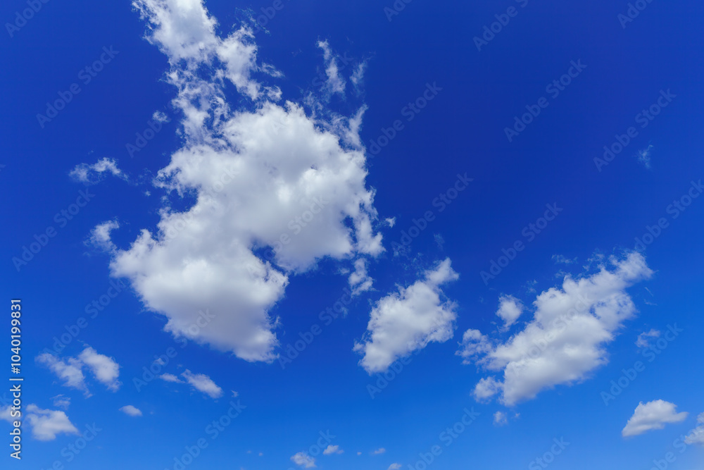 Sunny weather blue sky white cloud background Sunny weather blue sky white cloud background