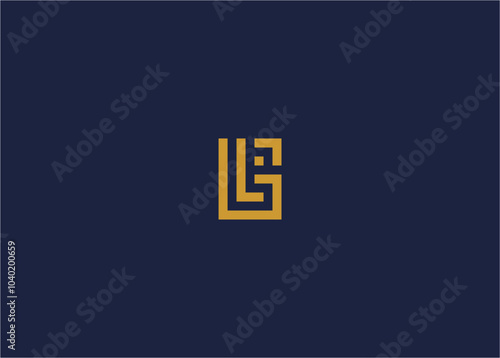 letter gl square logo icon design vector design template inspiration