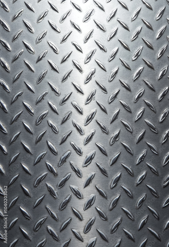 Reflective Industrial Texture and Geometric Precision