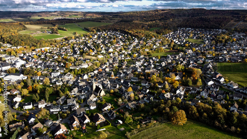 Wilnsdorf - Herbstliche Ortsansicht photo