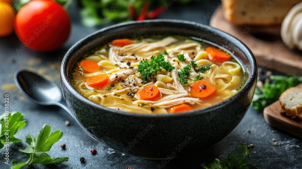 Homemade Chicken Noodle Soup Homemade Chicken Noodle Soup