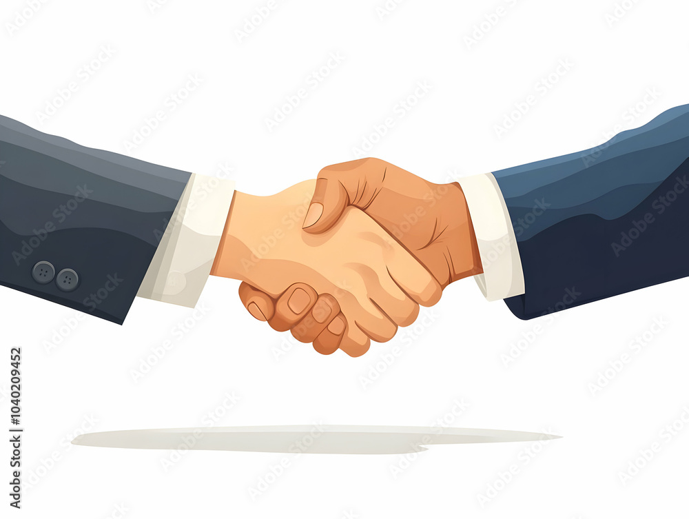 Flat Candid Closing Deal Handshake ESG Negotiation Image Focused Compromise Growth Community Isolated White Background Simple Vector Illustration Business Tone Flat Candid Closing Deal Handshake ESG Negotiation Image Focused Compromise Growth Community Isolated White Background Simple Vector Illustration Business Tone