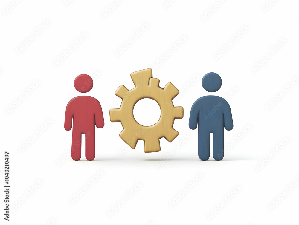 Flat Puzzle Piece Gear Icons Compliance Teamwork Vector Illustration Business Operations Infographics Educational Materials Isolated White Background Smart Business Tone Flat Puzzle Piece Gear Icons Compliance Teamwork Vector Illustration Business Operations Infographics Educational Materials Isolated White Background Smart Business Tone