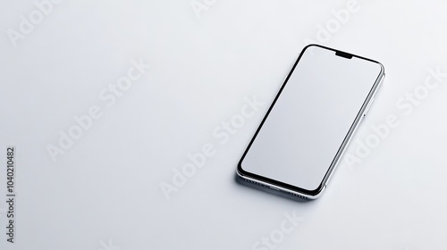 Modern Smartphone on White Background