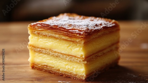 Delicious Pastry with Creamy Filling