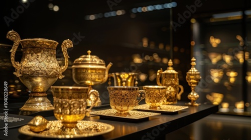 Gilded Treasures: A Collection of Exquisite Goldware