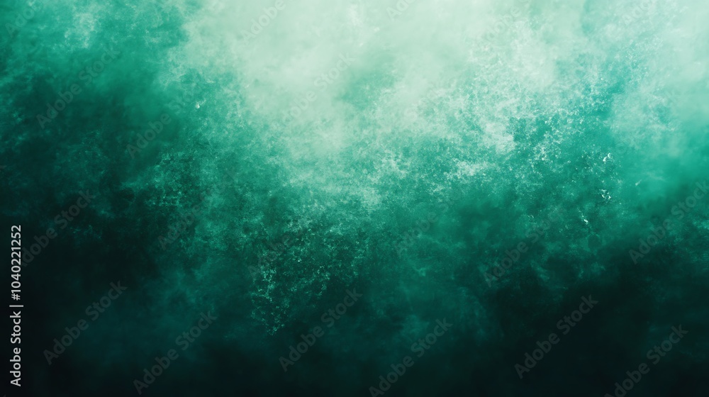 Dark emerald green grainy gradient background featuring noise texture for banners Dark emerald green grainy gradient background featuring noise texture for banners