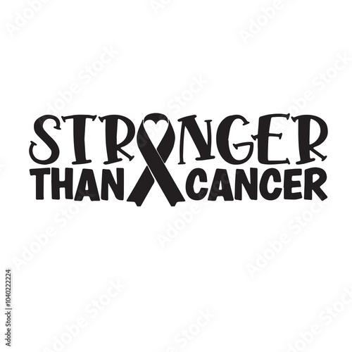 stronger than cancer background inspirational positive quotes, motivational, typography, lettering design	