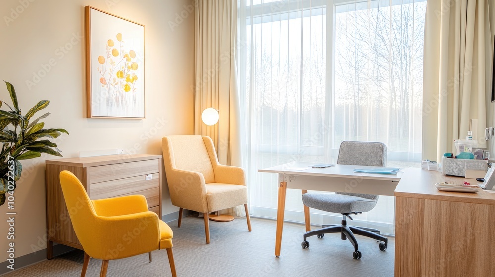 Modern Consultation Room for Mental Health Services Modern Consultation Room for Mental Health Services