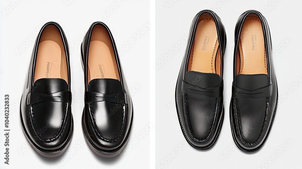 Stylish black loafers for versatile men's footwear options Stylish black loafers for versatile men's footwear options