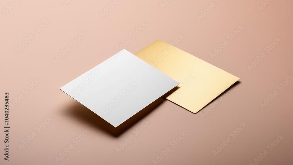 Elegant business card mockup with customizable design, perfect for showcasing corporate identity and brand logos in a realistic setting. Elegant business card mockup with customizable design, perfect for showcasing corporate identity and brand logos in a realistic setting.