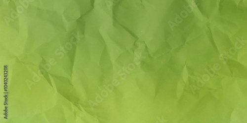 Rough crumpled texture surface of retro old vintage classic grunge paper. Background or backdrop. Design blank. Pure or mostly pure green
