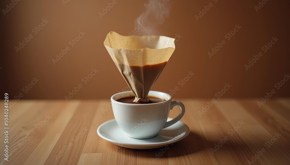 Obraz premium Warmth in a cup A moment of comfort