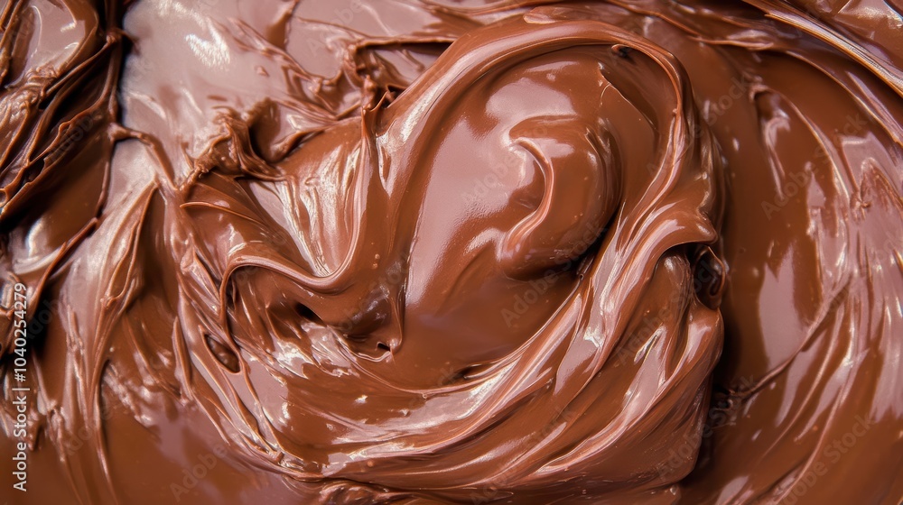 Glossy Brown Chocolate Texture for Culinary Use Glossy Brown Chocolate Texture for Culinary Use