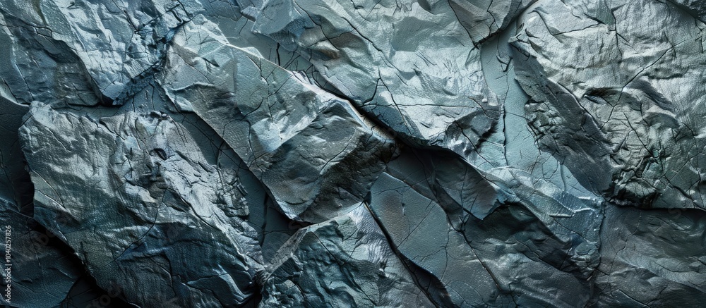Detailed shot of a bluish gray stone texture pattern background with copy space image available Detailed shot of a bluish gray stone texture pattern background with copy space image available